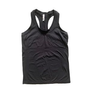 Athleta Momentum Black Seamless Tank